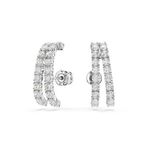 Swarovski 5705835 Matrix Pe Lines White-Rhs Küpe
