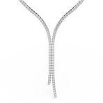 Swarovski 5707988 Matrix Tn Long White-Rhs Kolye