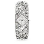 Swarovski 5724515 Curiosa Bangle Watch MB STS/WHT/STS Kol Saati