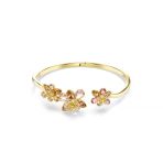 Swarovski 5732387 Idyllia Bangle Pink MUL/GOS M Bilezik