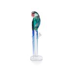 Swarovski Jungle Beats:Green Macaw Biblo