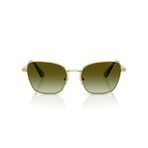 Swarovski Kadın Sk7029 Aviator Güneş Gözlüğü, Altın/Yeşil Gradyan Kahverengi, 55 mm