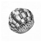 Swarovski Rıng Black Rhs 52 5620657 Swarovski Yüzük
