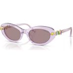 Swarovski Swarovskı 6042 1079LA 53 Kadın Güneş Gözlüğü - Mor