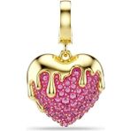 Swarovski SWR5742953 Kalpli Kadın Charm Bileklik Ucu - Renkli