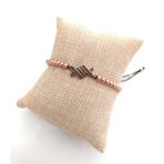 Swarovski Taşlı Bileklik Ayarlanabilir Kadın Rose Gold 9569