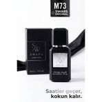 Swars Parfüm M73 Dark Erkek Parfüm Siyah Şişe Edp 50 ML Fresh Portakal Sedir