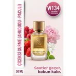 Swars Parfüm W134 Kadın Parfüm Çiçeksi Gurme Edp 50 ML Çilek Ahududu Yasemin Paçuli