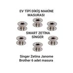 Swart Genel Tüm ev tipi dikiş makinesi singer zetina Zenıth Omega Sayanora masura 6 adet