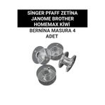 Swart Singer Pfaff zetina Brother Moonstar Janome 4 adet Masura