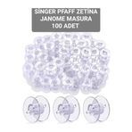 Swart Singer Pfaff Zetina Janome Brother 100 adet masura