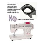 Swart SİNGER YOKNAZ 1301-1288-1280- MODERNO 2 VE MARS MODEL MAKİNELERİ İÇİN MEKİK 2 ADET MASURA HEDİYELİ