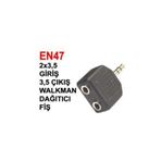 Swat 1x2 - 3.5mm Stereo Jak Çoğaltıcı