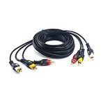 Swat 3RCA-3RCA 10 m Gold Görüntü ve Ses Kablosu