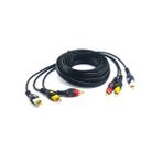 Swat 3RCA-3RCA 3 m Gold Görüntü ve Ses Kablosu