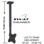 Swat Tv Tavan Askı Aparatı 19"-32" 70-90-110 200-200