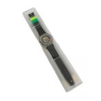 Swatch Black Line 35Mm Silikon Kordon 1992 Vintage Kol Saati (S-017)