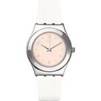 Swatch Blusharound 34mm Silikon Kordon Kadın Kol Saati YLS199