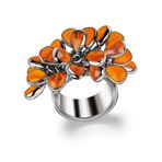 Swatch JRP026-6 JRO008-7 Love Explosion Orange Yüzük