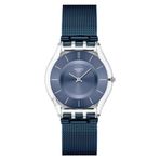 Swatch SS08K120M Lacivert Kadın Kol Saati