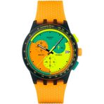 Swatch SUSB422 Neon Signal Flag Erkek Kol Saati