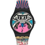Swatch The City And Design The Wonders Of Life Unisex Kol Saati