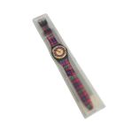 Swatch Tweed 35Mm Silikon Kordon 1992 Vintage Kol Saati (S-014)