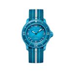 Swatch x Blancpain Blue Lagoon SPARKSOLE