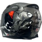 Sway Sw 820 Monster Full Face Motosiklet Kaskı - L - 2XL