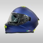 Sway SW-865 Mat Gri Yeşil Kask