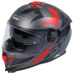 Sway Sw 865 St Gri Kırmızı Kask - XL - Renkli