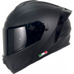 Sway Sw 919 Çene Açılır Kask Mat Siyah - XL