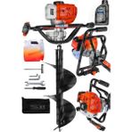 Swazer Ea520 Toprak Burgu Makinesi Benzinli + 20cm Delme Ucu