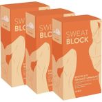 Sweat Block Koltuk Altı Ter Emici Yapraklar Koltuk Altı Pedi 3'lü Set - standart