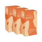 Sweat Block Koltuk Altı Ter Emici Yapraklar Koltuk Altı Pedi 3'lü Set - Option-1