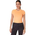 Sweaty Betty Athlete Crop Seamless Workout Kadın Turuncu Koşu Tank Top
