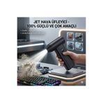 Sweet Ela Turbo Jet Fan Hızlı Mangal Fanı Çok Amaçlı Jet Temizleme Fanı 5+1 Kademe 65w Max Power Led Göstergeli