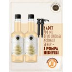 Sweet Heaven Beyaz Çikolata 2li Kahve Şurubu 700ml Pompa Hediye