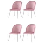 Sweet Home 4 Adet Limon Ahşap Beyaz Mutfak Salon Yemek Odası Sandalyesi