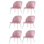 Sweet Home 6 Adet Limon Ahşap Beyaz Mutfak Salon Yemek Odası Sandalyesi