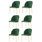 Sweet Home 6 Adet Limon Metal Gold Mutfak Salon Yemek Odası Sandalyesi