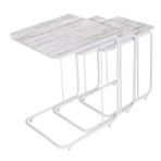 Sweet Home Masa Sandalye C 3'lü Takım Mdf Kristal Zigon Sehpa