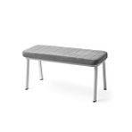 Sweet Home Masa Sandalye Esinti Sırtsız Bench Puf 40cmx95cm Beyaz