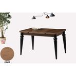 Sweet Home Masa Sandalye Yanlardan Açılır 60 x 90 Yakamoz Arda Masa Topkapı Ayak Mutfak,Salon,Yemek Odası Masası Ceviz