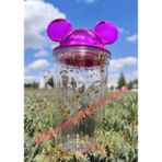 Sweet Mickey Mouse Kulaklı Matara - Koyu Pembe