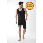 Sweet Sauna Erkek Termal Şort Takım - 38 - Siyah