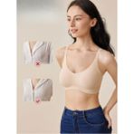 Sweet Sauna Lazer Kesim Dikişsiz Pedli Yumuşak Iz Yapmaz Balensiz Invisible Görünmez Push Up Toparlayıcı Sütyen - Siyah