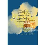 Sweeter Than Honey: A Journal for Sermon Notes and More — Designed to guide you deeper as you reflect on the sermon and explore the rich meaning behind the words of Scripture.