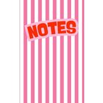 Sweetie Bag Notes: 110 page lined notebook from noodleBubble notebooks