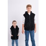 Sweets Collection Çocuk Kapüşonlu Cepli Welsoft Peluş Yelek